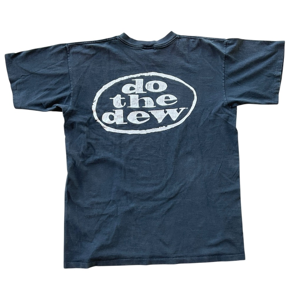 Mountain Dew‎ Graphic T-Shirt Do The Dew Vintage Style L/XL